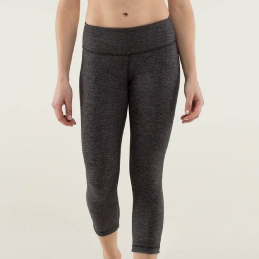 Lululemon Wunder Under Crop *Reversible